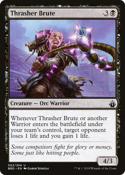 Thrasher Brute in the group Magic the Gathering / Types / Creatures / Warrior at Proxyprinters.com (45216)