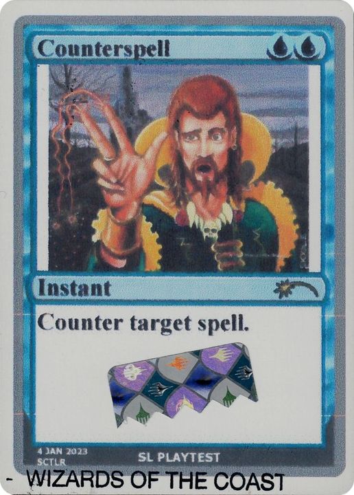 Counterspell in the group Magic the Gathering / Types / Colors / Blue at Proxyprinters.com (45227)