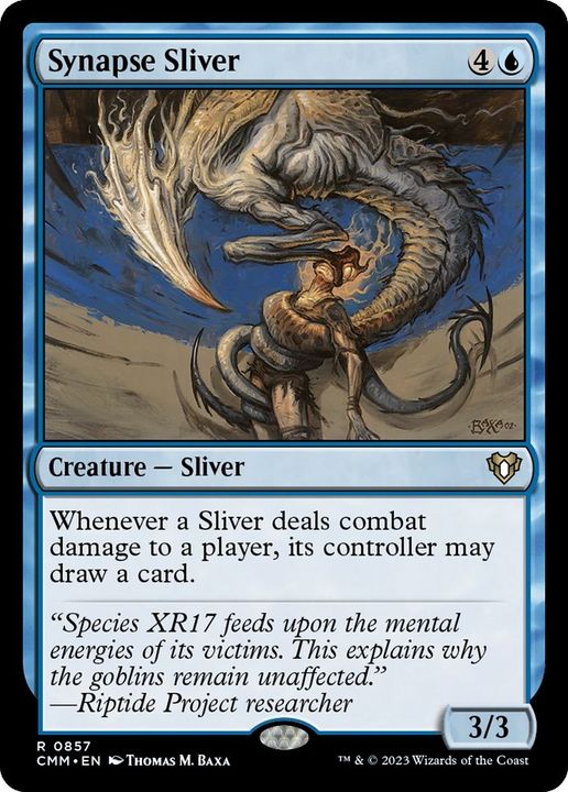 Synapse Sliver in the group Magic the Gathering / Types / Colors / Blue at Proxyprinters.com (45259)