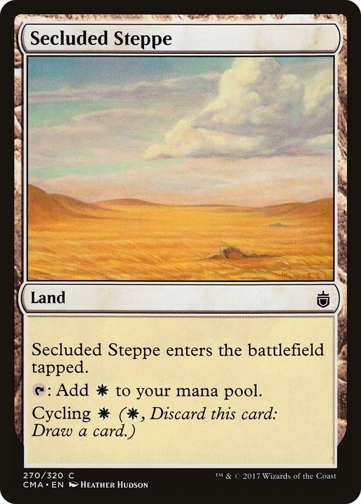 Secluded Steppe in the group Magic the Gathering / Types / Colors / Colorless at Proxyprinters.com (45272)