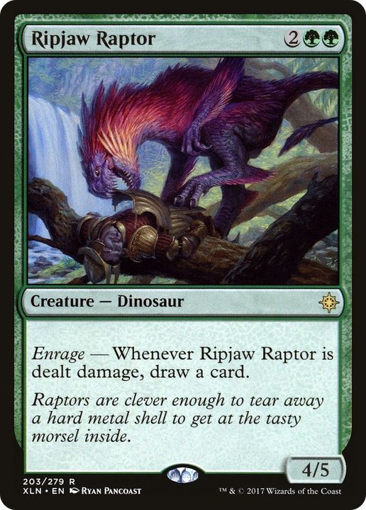 Ripjaw Raptor in the group Magic the Gathering / Types / Colors / Green at Proxyprinters.com (45280)