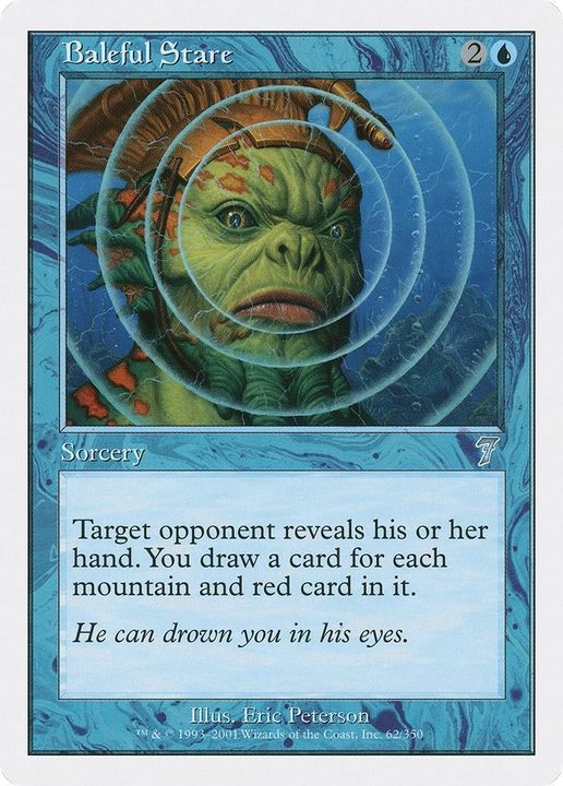 Baleful Stare in the group Magic the Gathering / Types / Colors / Blue at Proxyprinters.com (45281)