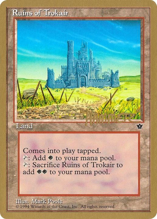 Ruins of Trokair in the group Magic the Gathering / Sets / Pro Tour Collector Set at Proxyprinters.com (45288)