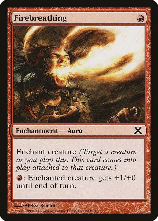 Firebreathing in the group Magic the Gathering / Types / Colors / Red at Proxyprinters.com (45305)