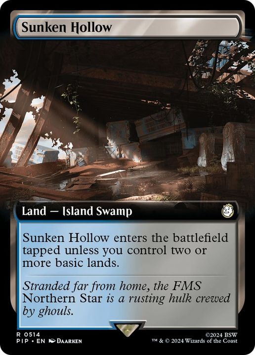 Sunken Hollow in the group Magic the Gathering / Sets / Fallout at Proxyprinters.com (45309)