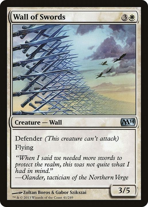 Wall of Swords in the group Singles at Proxyprinters.com (45327)