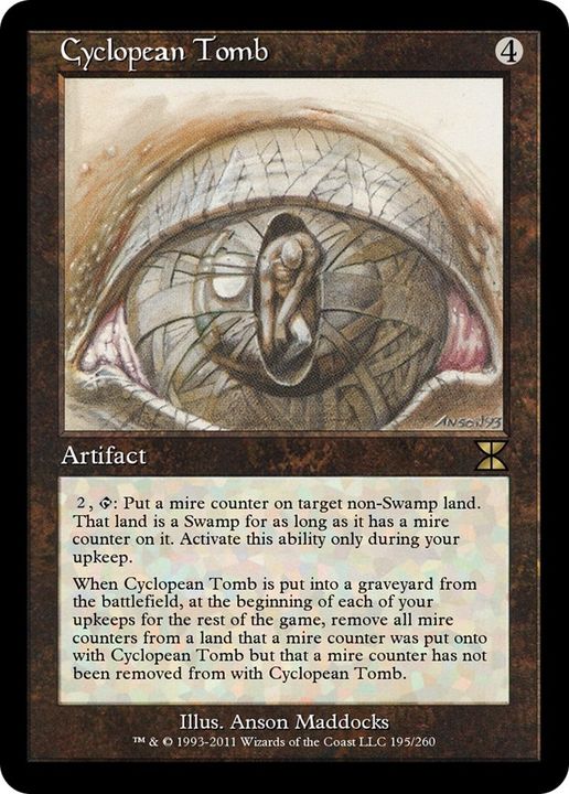 Cyclopean Tomb in the group Magic the Gathering / Types / Artifacts / Artifact at Proxyprinters.com (45333)