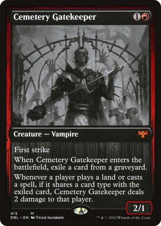 Cemetery Gatekeeper in the group Magic the Gathering / Sets / Innistrad: Double Feature at Proxyprinters.com (45334)