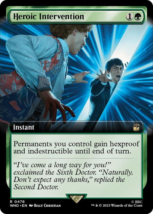 Heroic Intervention in the group Magic the Gathering / Types / Colors / Green at Proxyprinters.com (45337)