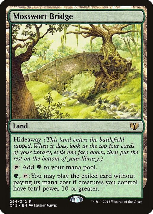 Mosswort Bridge in the group Magic the Gathering / Types / Colors / Colorless at Proxyprinters.com (45352)