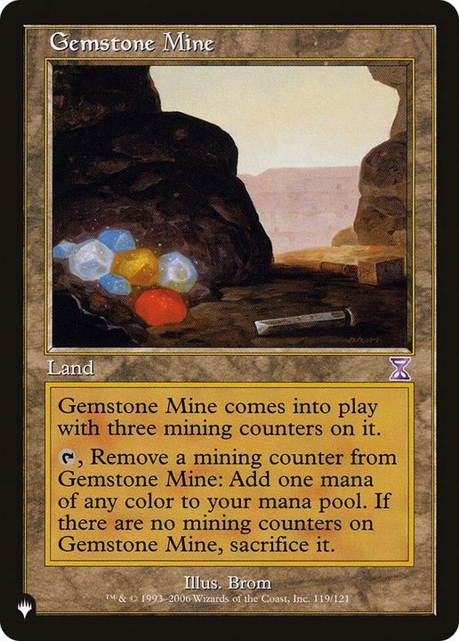 Gemstone Mine in the group Magic the Gathering / Types / Colors / Colorless at Proxyprinters.com (45370)