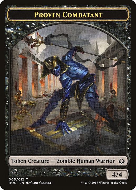 Proven Combatant in the group Magic the Gathering / Types / Creatures / Warrior at Proxyprinters.com (45381)