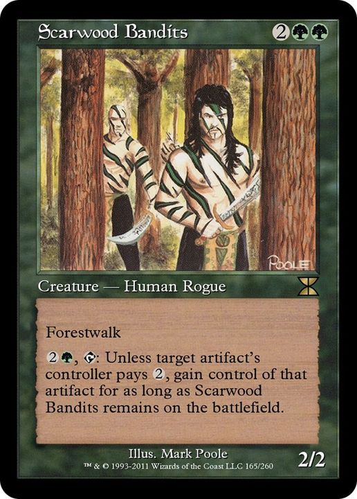 Scarwood Bandits in the group Magic the Gathering / Sets / MicroProse Promos at Proxyprinters.com (45387)