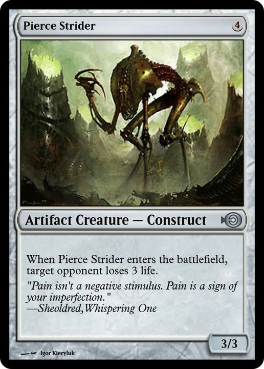 Pierce Strider in the group Magic the Gathering / Types / Colors / Colorless at Proxyprinters.com (45390)