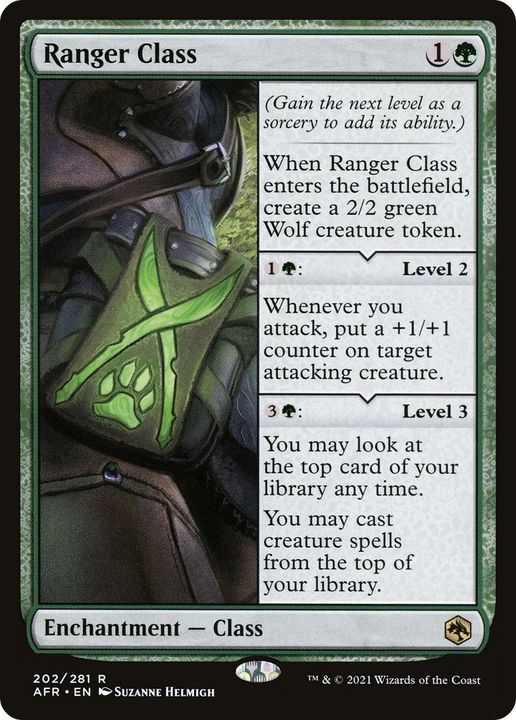 Ranger Class in the group Magic the Gathering / Types / Colors / Green at Proxyprinters.com (45391)