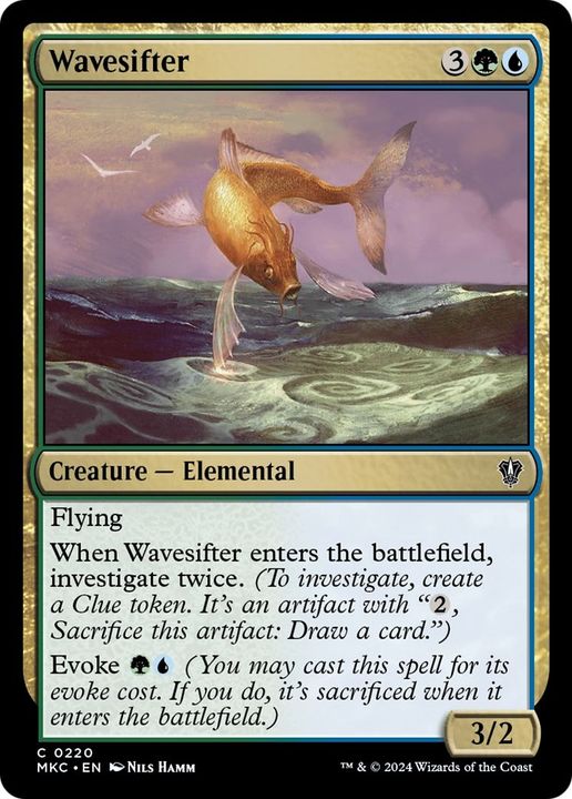 Wavesifter in the group Magic the Gathering / Types / Colors / Multicolors / G, U at Proxyprinters.com (45397)