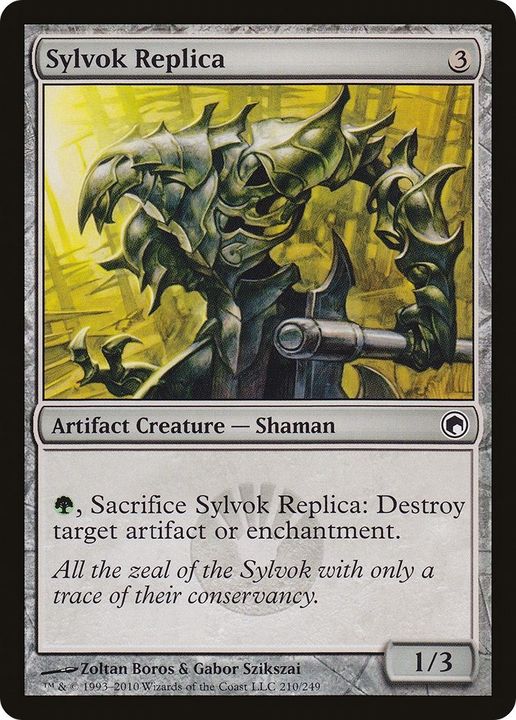 Sylvok Replica in the group Magic the Gathering / Sets / Scars of Mirrodin at Proxyprinters.com (45399)