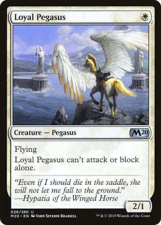 Loyal Pegasus in the group Magic the Gathering / Sets / Core Set 2020 at Proxyprinters.com (45405)