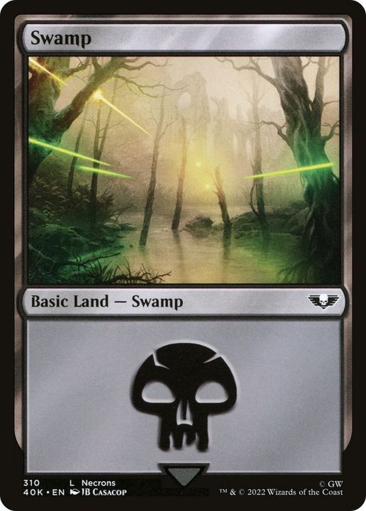 Swamp in the group Magic the Gathering / Sets / Warhammer 40,000 Tokens at Proxyprinters.com (45417)