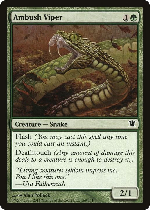 Ambush Viper in the group Magic the Gathering / Sets / Innistrad at Proxyprinters.com (4546)