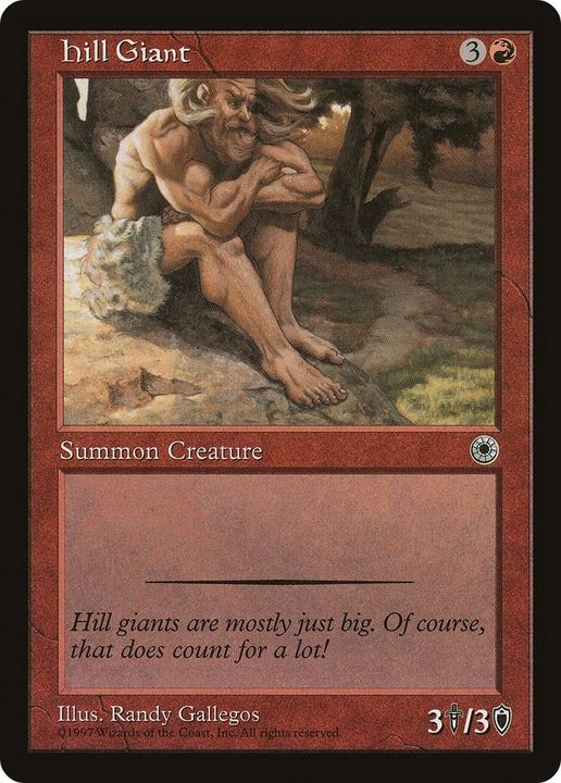 Hill Giant in the group Magic the Gathering / Sets / Portal at Proxyprinters.com (45460)