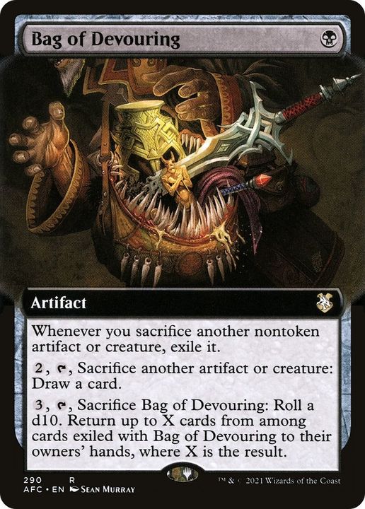 Bag of Devouring in the group Magic the Gathering / Types / Artifacts / Artifact at Proxyprinters.com (45496)