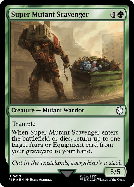 Super Mutant Scavenger in the group Magic the Gathering / Sets / Fallout at Proxyprinters.com (45528)