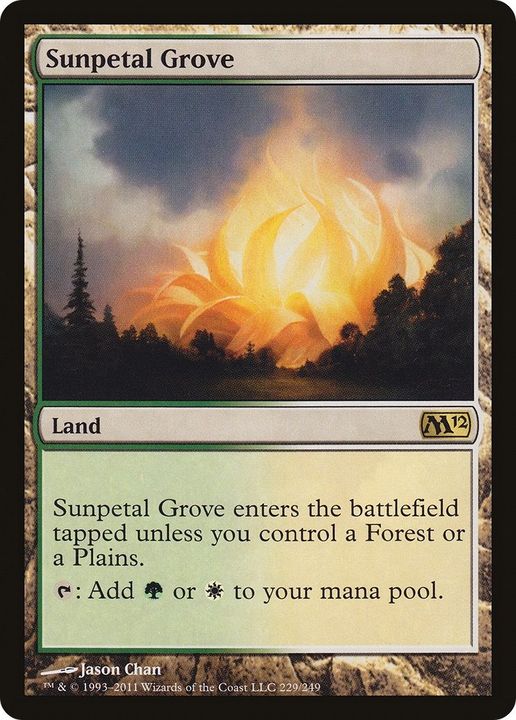 Sunpetal Grove in the group Magic the Gathering / Types / Colors / Colorless at Proxyprinters.com (4553)