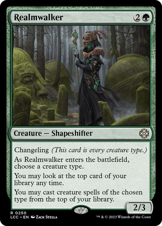 Realmwalker in the group Magic the Gathering / Types / Colors / Green at Proxyprinters.com (45540)