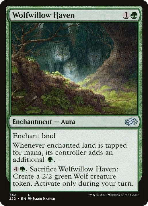 Wolfwillow Haven in the group Magic the Gathering / Types / Colors / Green at Proxyprinters.com (45548)