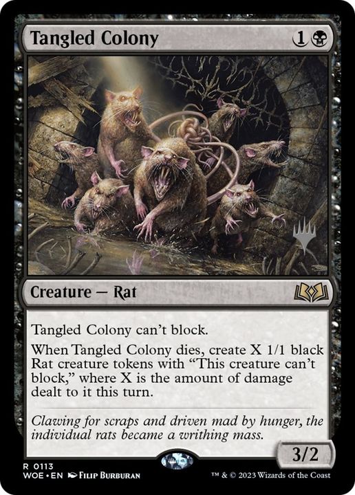 Tangled Colony in the group Magic the Gathering / Types / Colors / Black at Proxyprinters.com (45569)