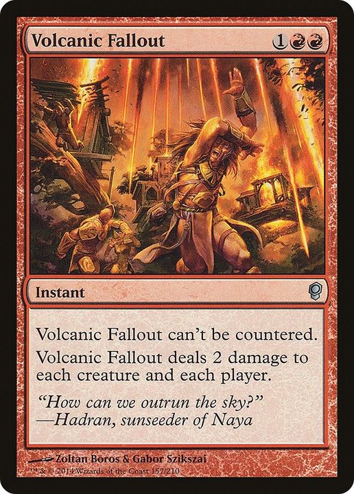 Volcanic Fallout in the group Magic the Gathering / Sets / Conspiracy at Proxyprinters.com (4558)