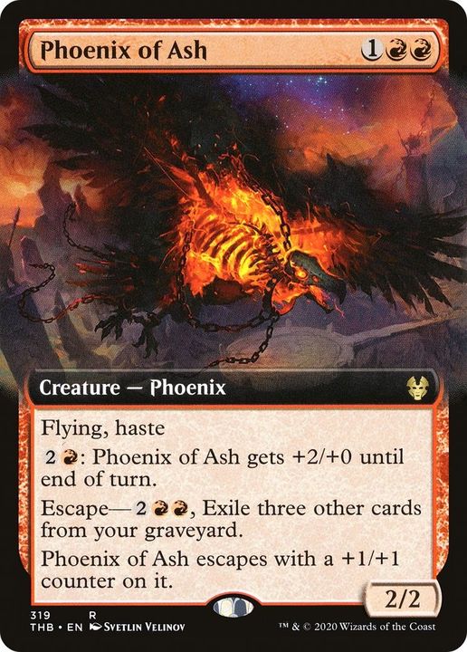 Phoenix of Ash in the group Magic the Gathering / Types / Colors / Red at Proxyprinters.com (45585)