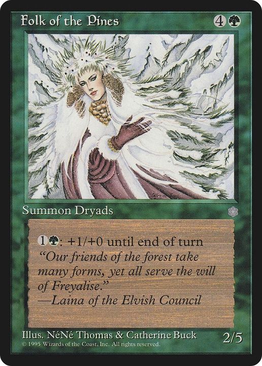 Folk of the Pines in the group Magic the Gathering / Singles at Proxyprinters.com (4560)