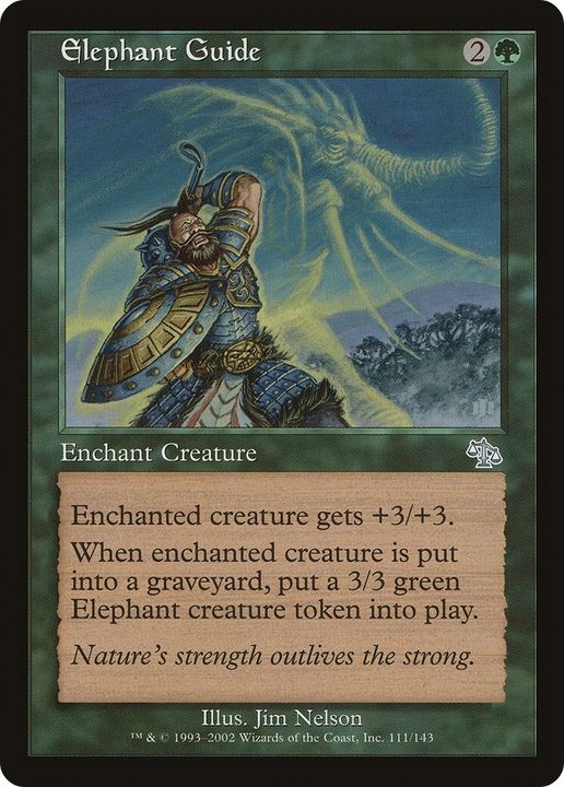 Elephant Guide in the group Singles at Proxyprinters.com (45602)