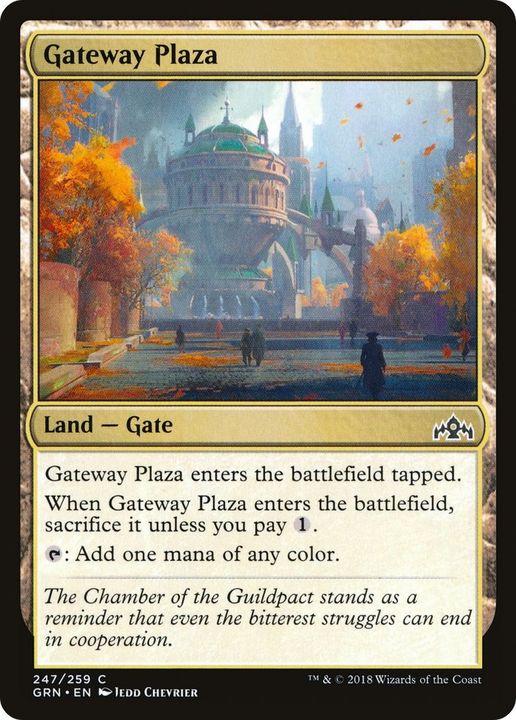 Gateway Plaza in the group Magic the Gathering / Types / Colors / Colorless at Proxyprinters.com (45603)