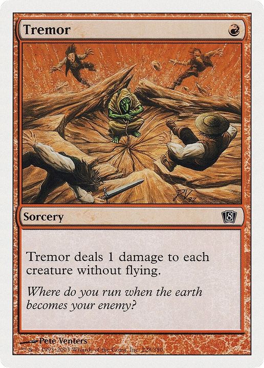 Tremor in the group Magic the Gathering / Sets / Eighth Edition at Proxyprinters.com (45619)