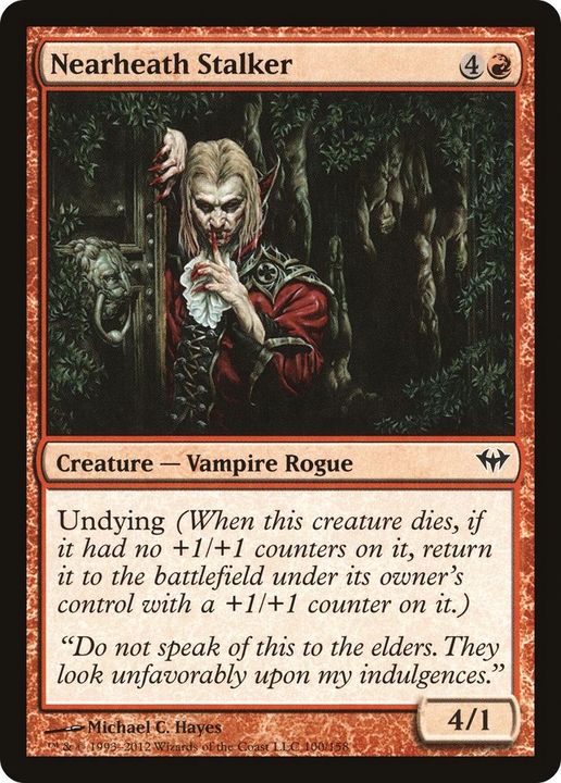 Nearheath Stalker in the group Magic the Gathering / Types / Colors / Red at Proxyprinters.com (45628)