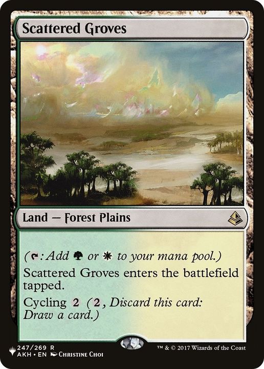 Scattered Groves in the group Magic the Gathering / Sets / The List at Proxyprinters.com (45641)