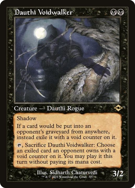 Dauthi Voidwalker in the group Magic the Gathering / Types / Colors / Black at Proxyprinters.com (45642)