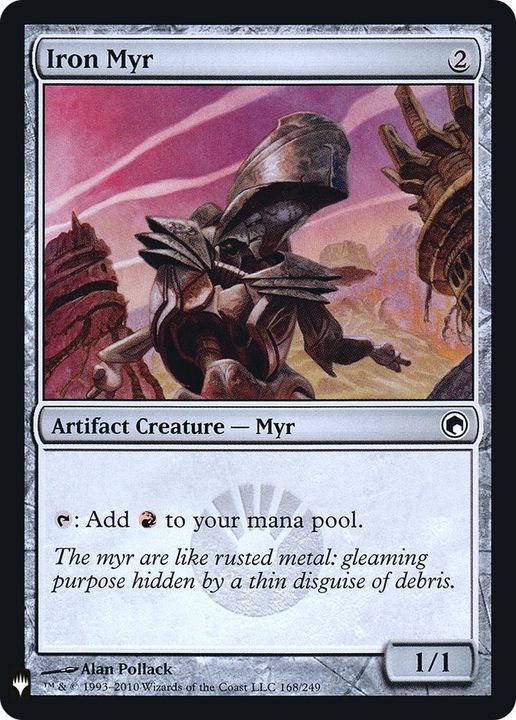 Iron Myr in the group Magic the Gathering / Types / Colors / Colorless at Proxyprinters.com (45704)