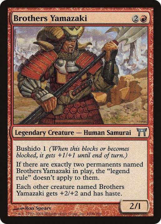 Brothers Yamazaki in the group Magic the Gathering / Types / Creatures / Human at Proxyprinters.com (45708)