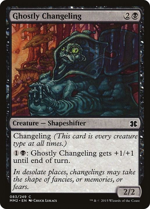 Ghostly Changeling in the group Magic the Gathering / Types / Colors / Black at Proxyprinters.com (45730)