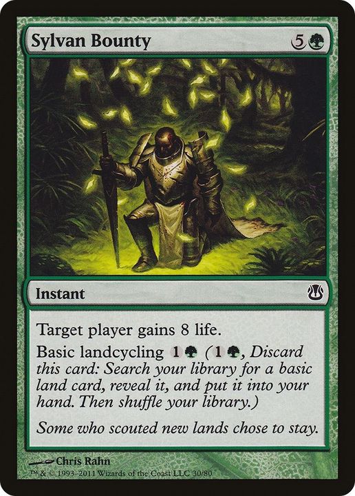 Sylvan Bounty in the group Magic the Gathering / Types / Colors / Green at Proxyprinters.com (45763)