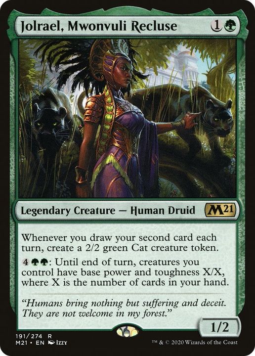 Jolrael, Mwonvuli Recluse in the group Magic the Gathering / Types / Creatures / Human at Proxyprinters.com (45789)