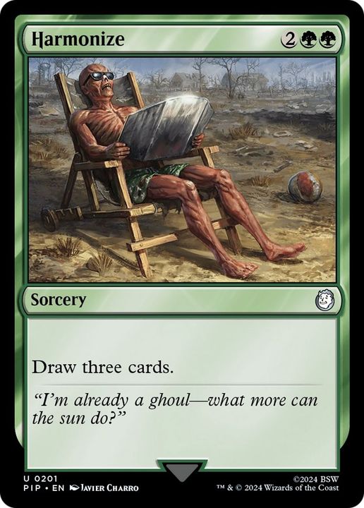 Harmonize in the group Magic the Gathering / Types / Colors / Green at Proxyprinters.com (45799)