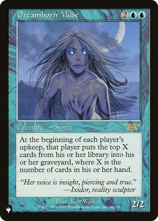 Dreamborn Muse in the group Magic the Gathering / Types / Colors / Blue at Proxyprinters.com (45808)