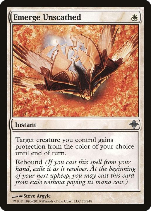 Emerge Unscathed in the group Magic the Gathering / Types / Colors / White at Proxyprinters.com (4581)