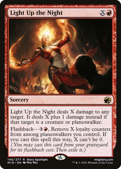 Light Up the Night in the group Magic the Gathering / Types / Colors / Red at Proxyprinters.com (45823)