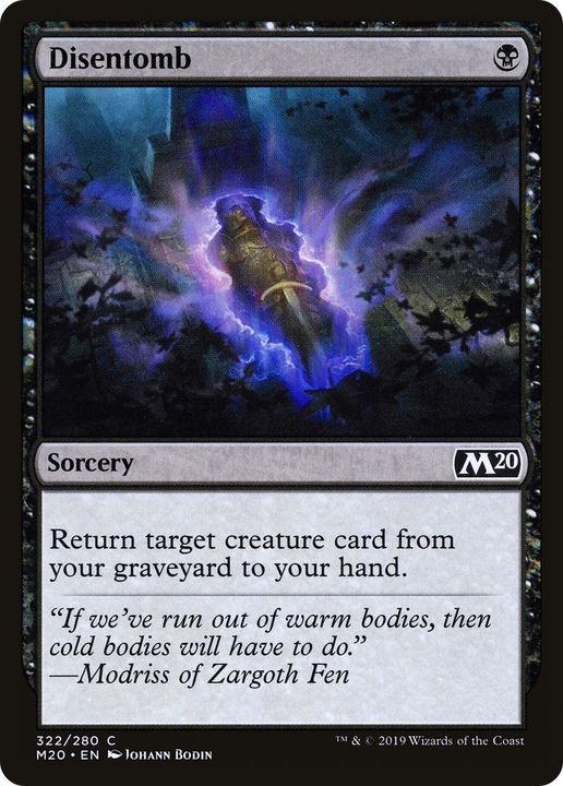 Disentomb in the group Magic the Gathering / Types / Colors / Black at Proxyprinters.com (45831)